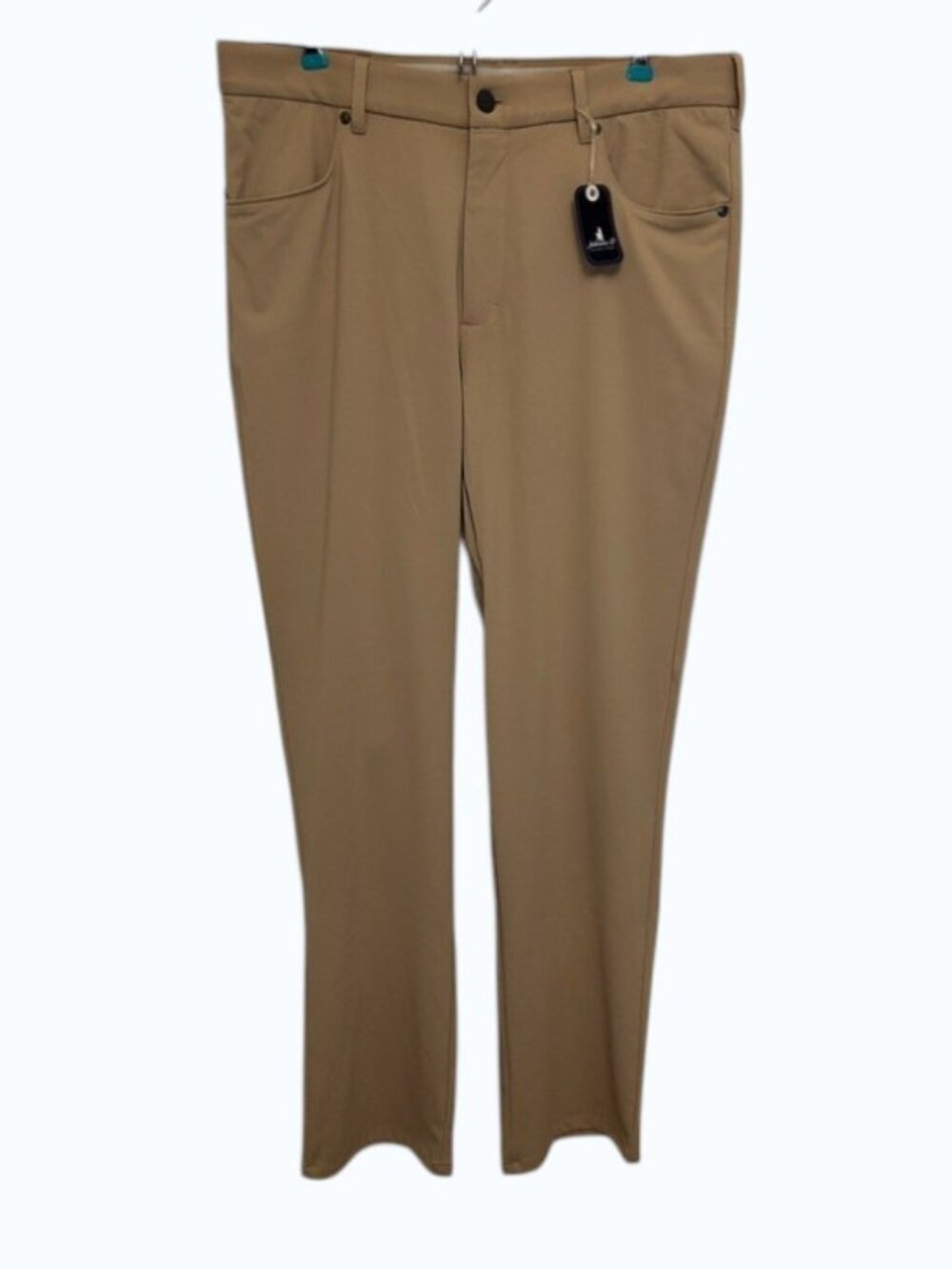 Johnnie-O Momentum Stretch Knit Performance Pants – Light Khaki – 33x30 – NWT